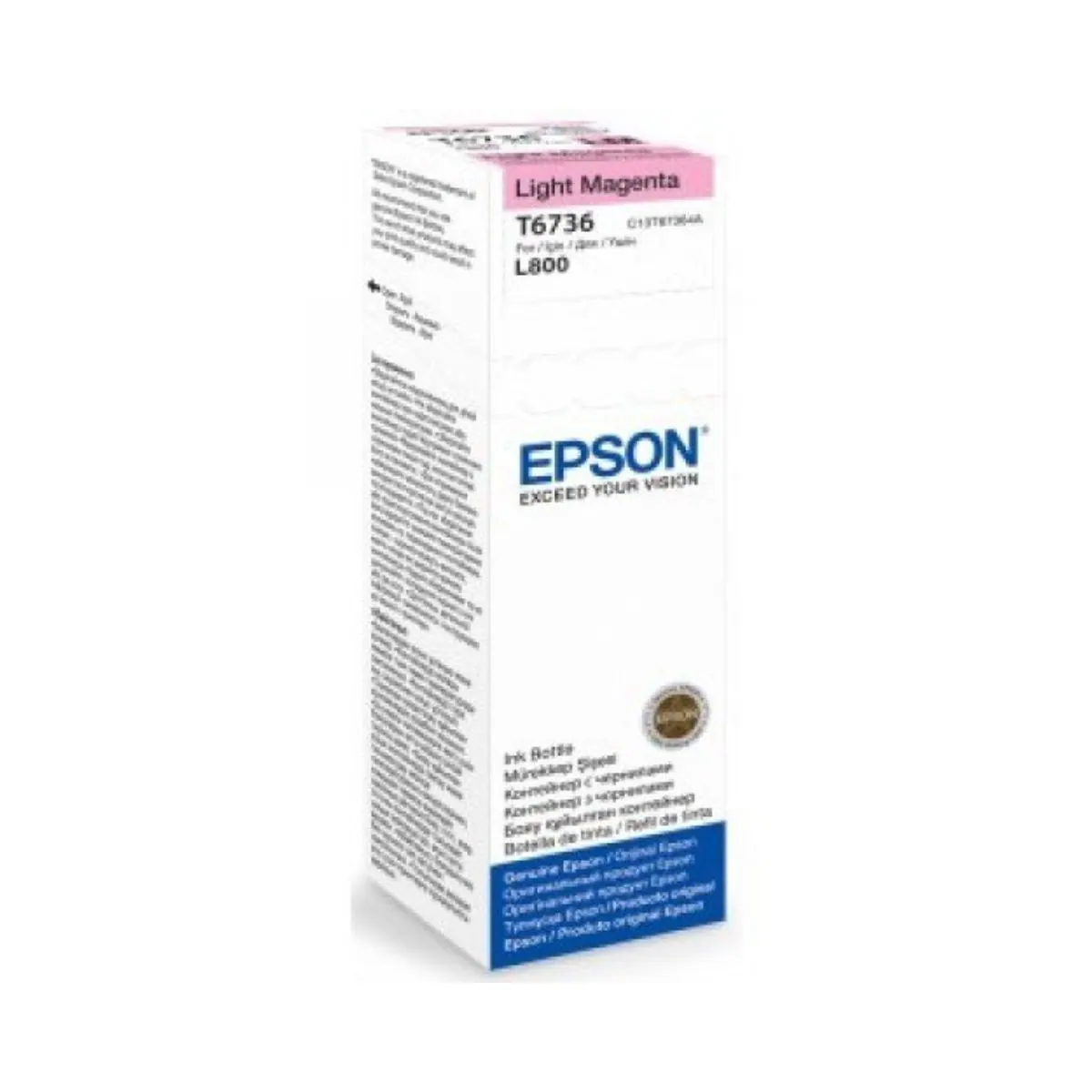 EPSON INK BOTTLE C13T673698 LIGHT M 12%