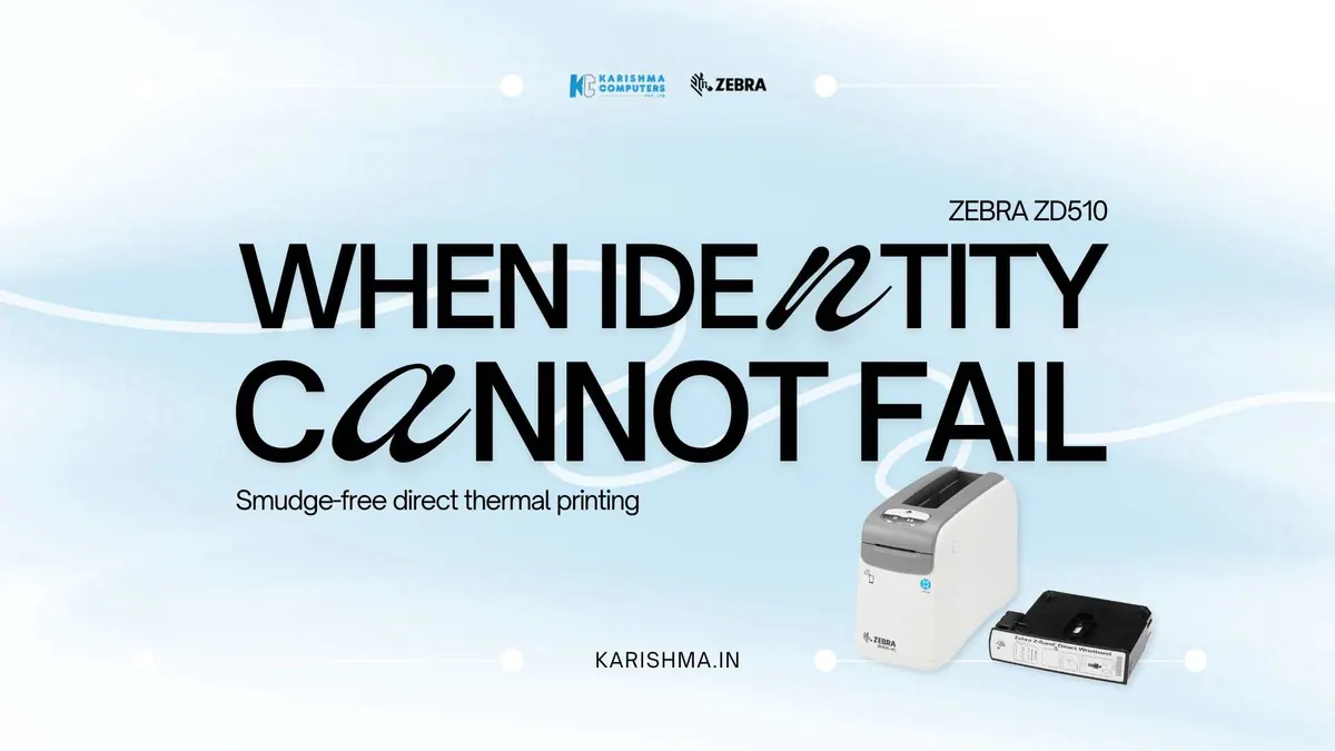 Zebra ZD510-HC Wristband Printer: Healthcare Solutions India