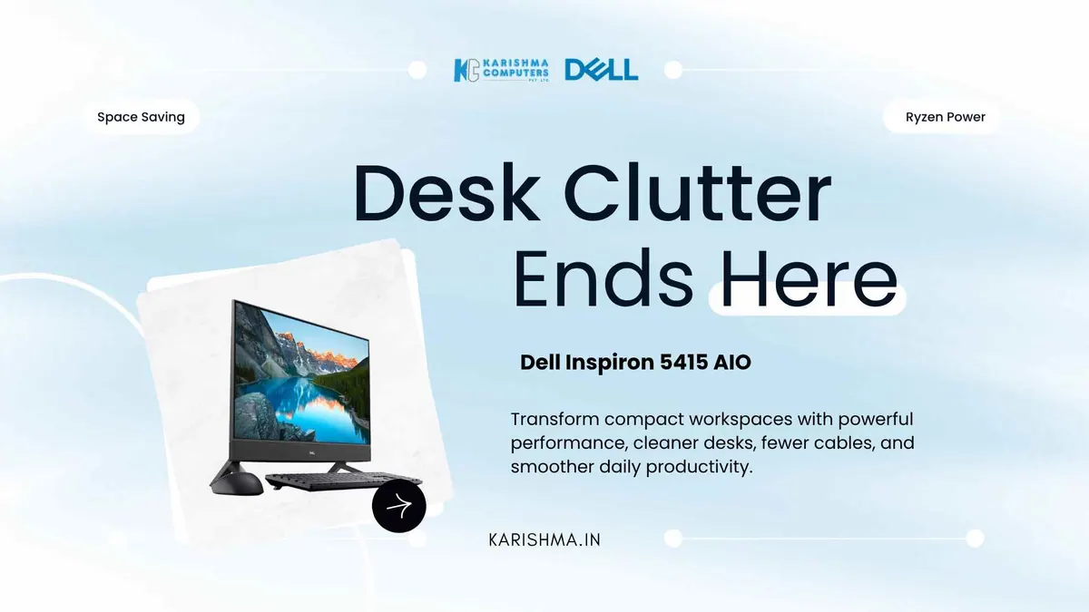 Why the Dell Inspiron 5415 AIO Changes a Small Studio Desk