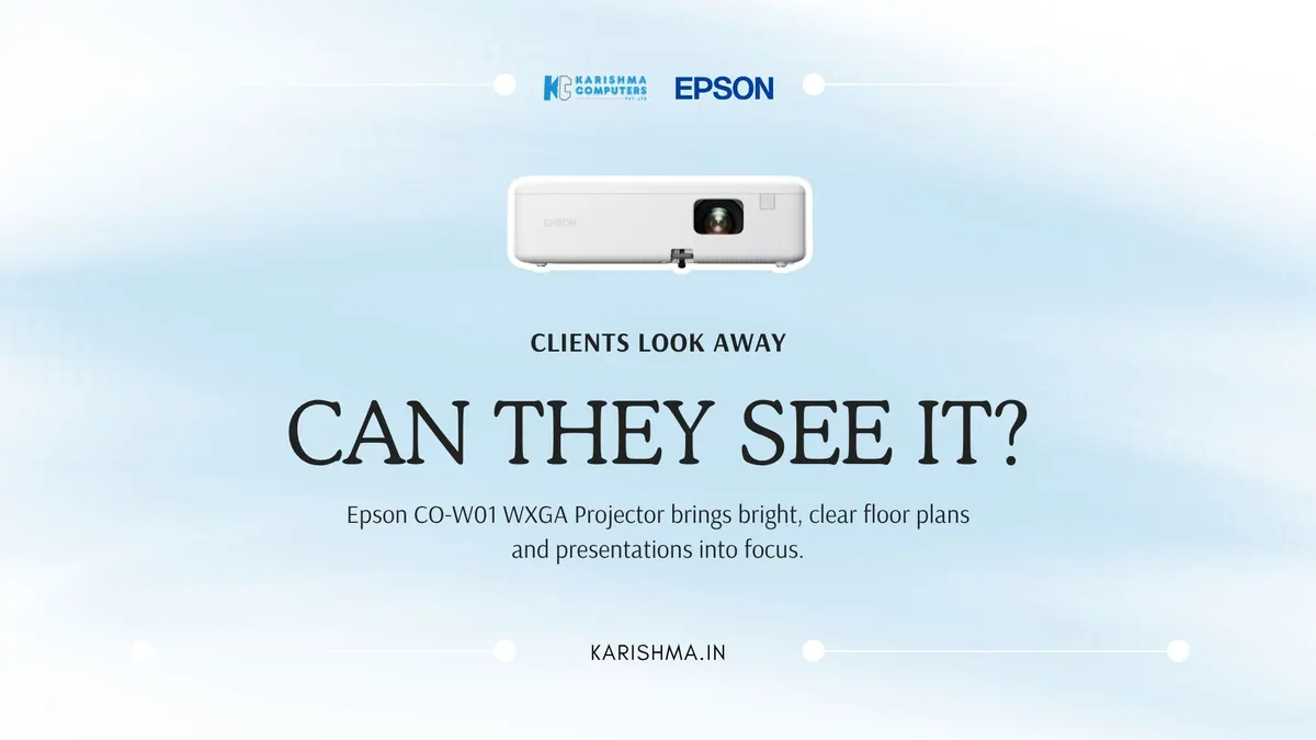 Epson CO W01 WXGA Projector Delhi NCR