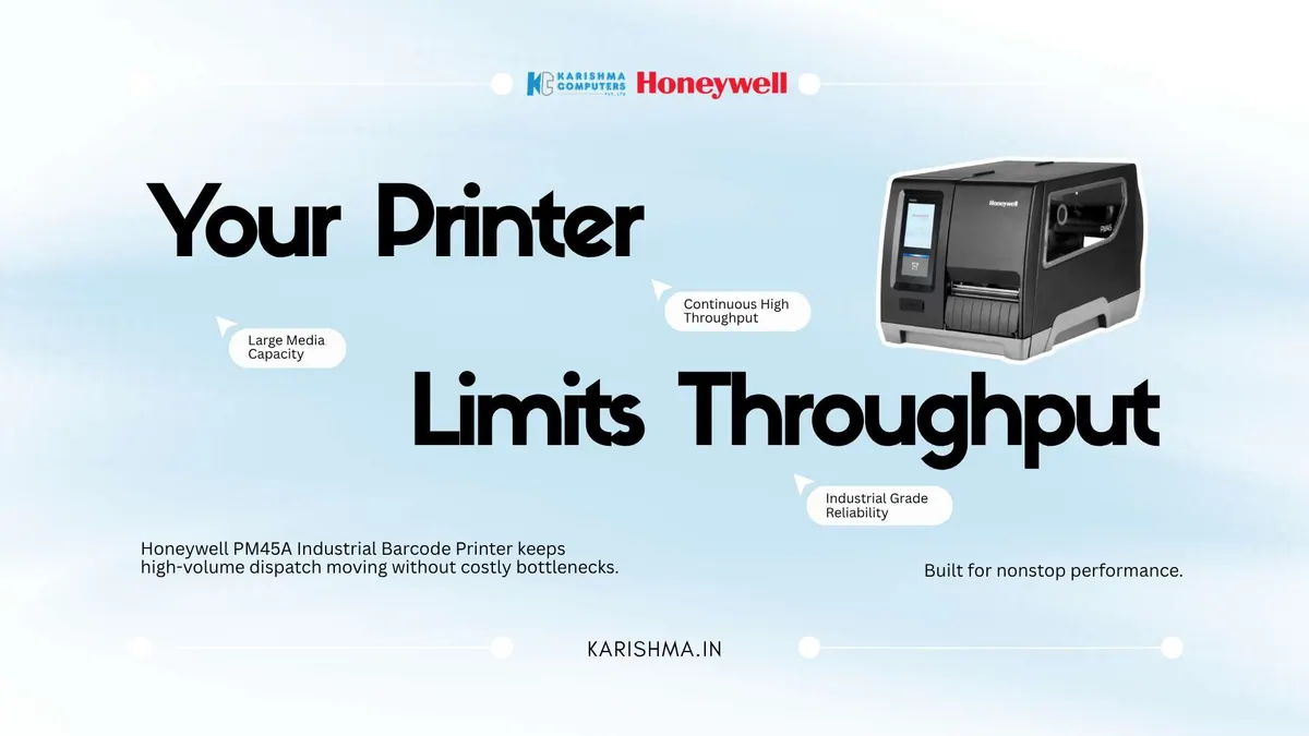 Honeywell Industrial Barcode Printer PM45