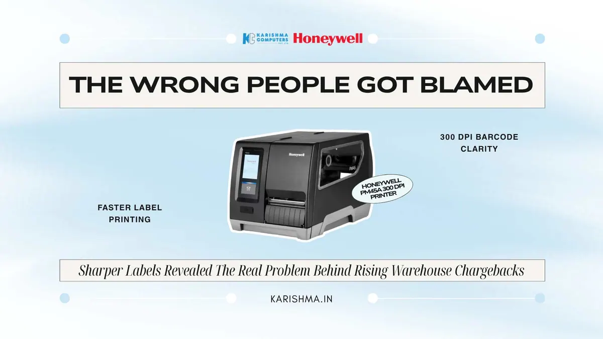 Honeywell PM45 Series Printer Warehouse Labelling
