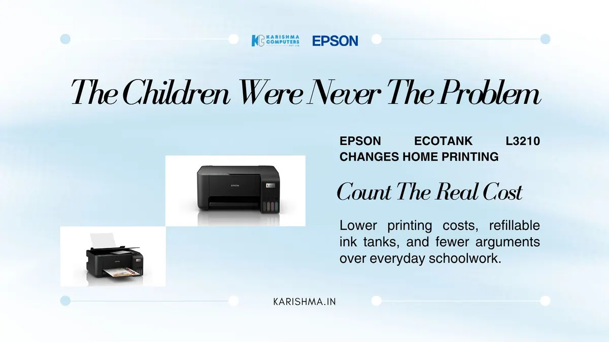 Epson Ecotank L3210 Home Ink Tank Printer Delhi NCR