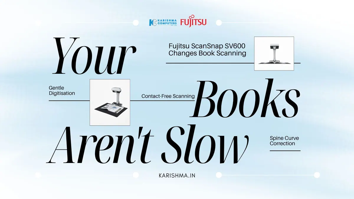 Fujitsu Scansnap Sv600 overhead book scanner Delhi NCR