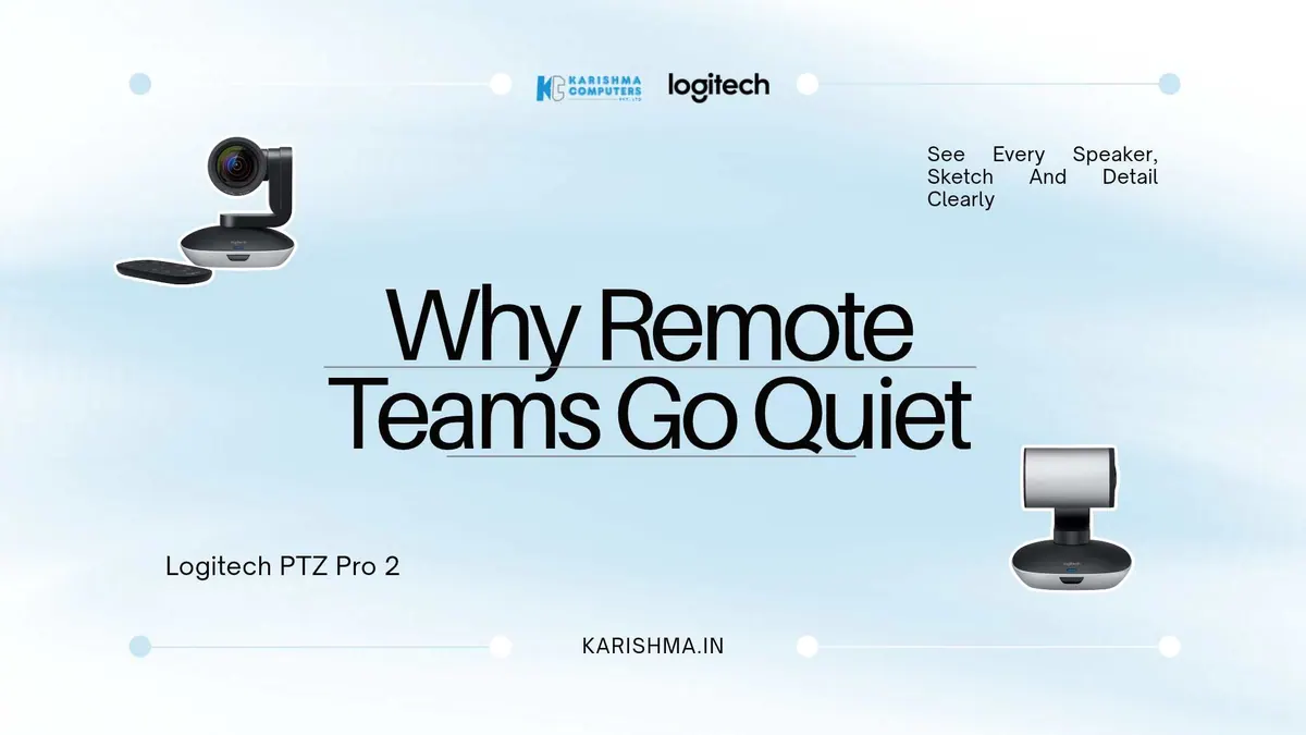 Logitech PTZ Pro 2 Conference Camera Hybrid Meetings Delhi NCR