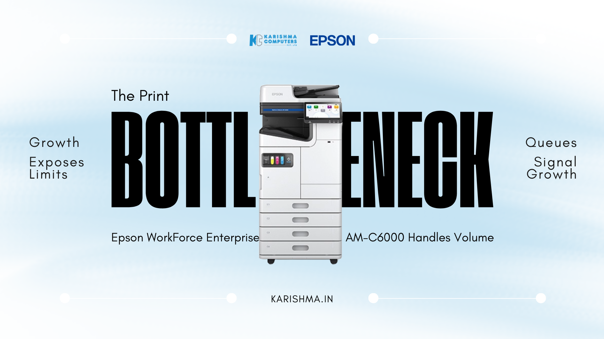 Epson WorkForce Enterprise AM-C6000 enterprise printer 60 ppm in Delhi NCR corporate office